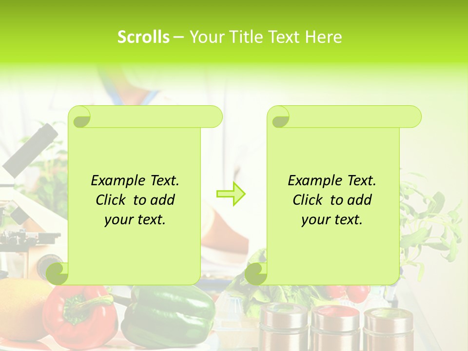 Red Discovery Chemical PowerPoint Template