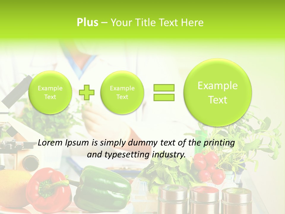 Red Discovery Chemical PowerPoint Template