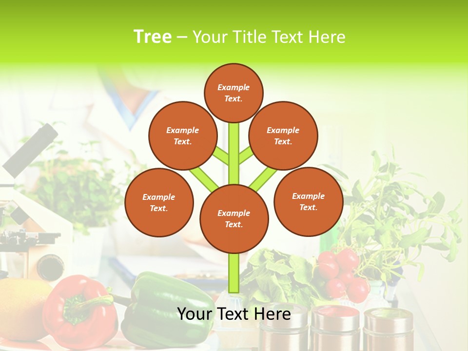 Red Discovery Chemical PowerPoint Template