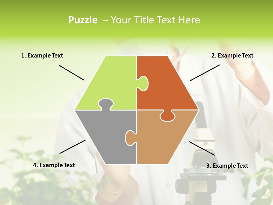 Food Scientific Exam PowerPoint Template