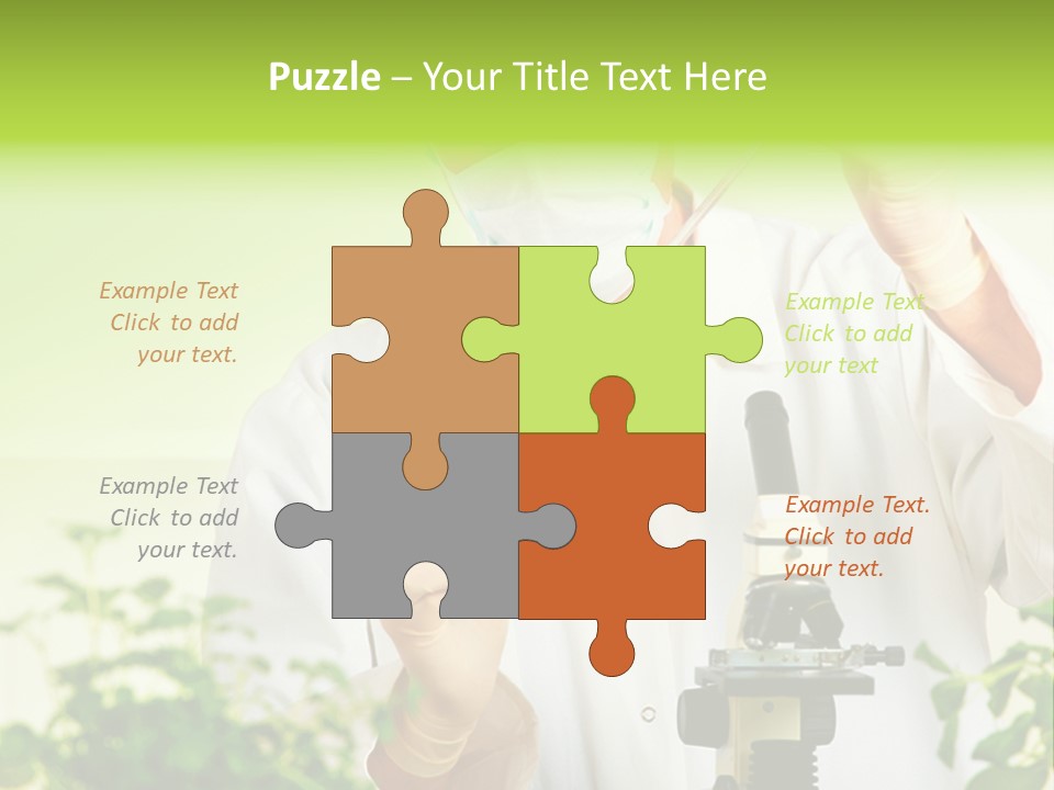 Food Scientific Exam PowerPoint Template