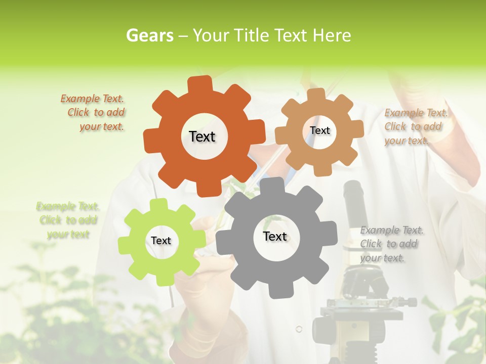 Food Scientific Exam PowerPoint Template