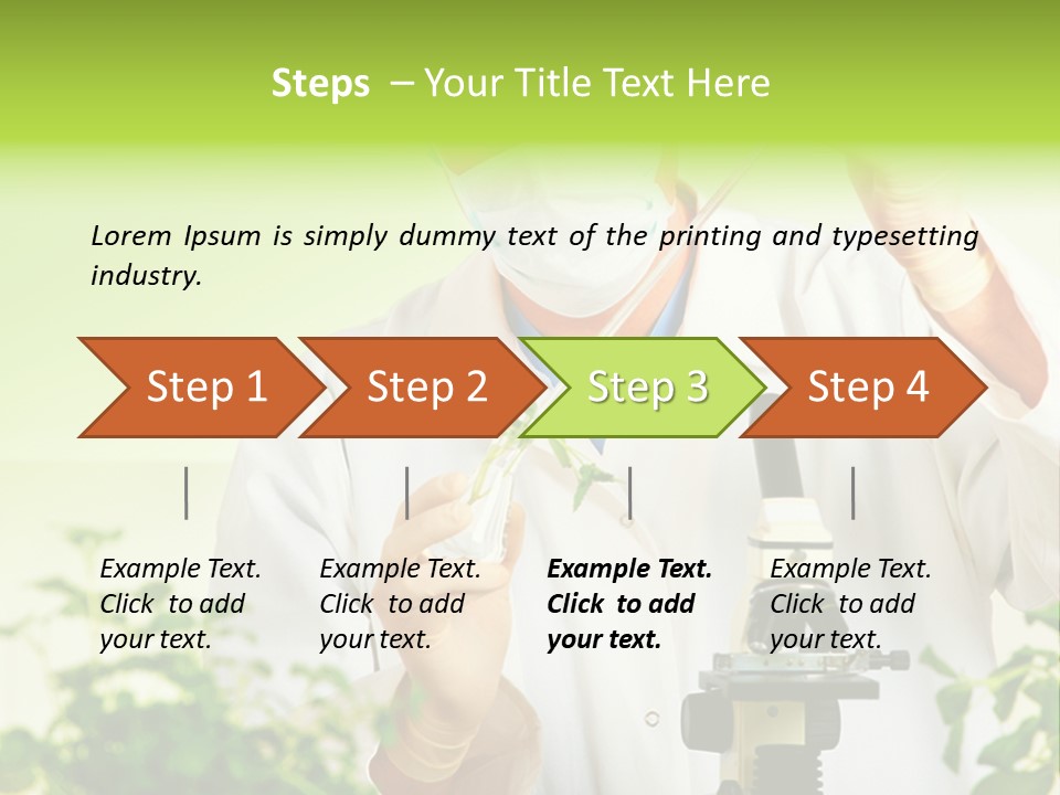 Food Scientific Exam PowerPoint Template