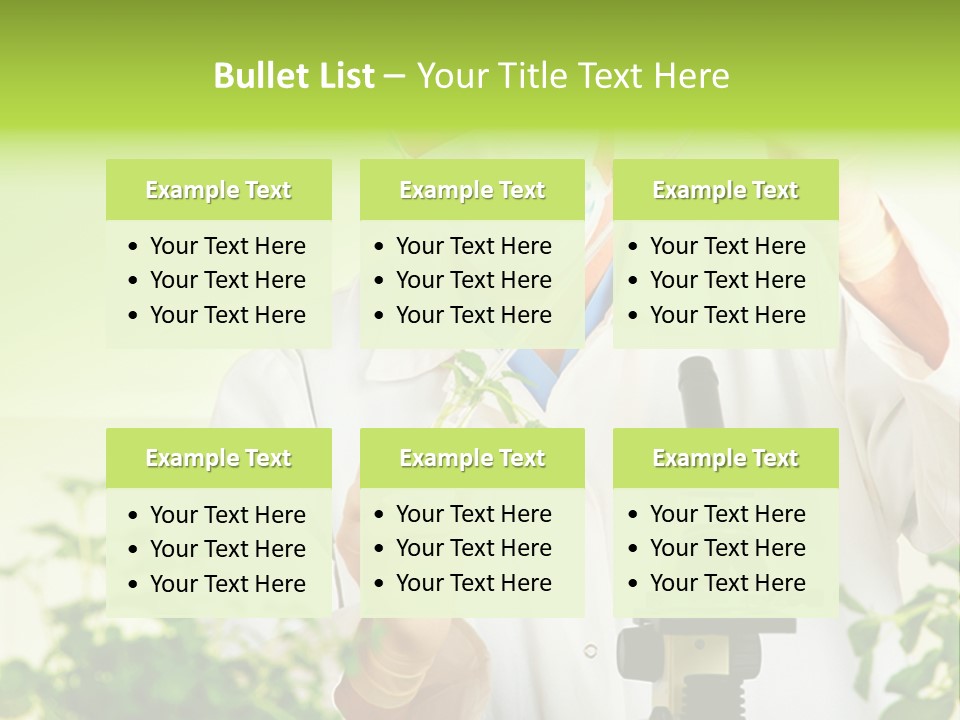 Food Scientific Exam PowerPoint Template