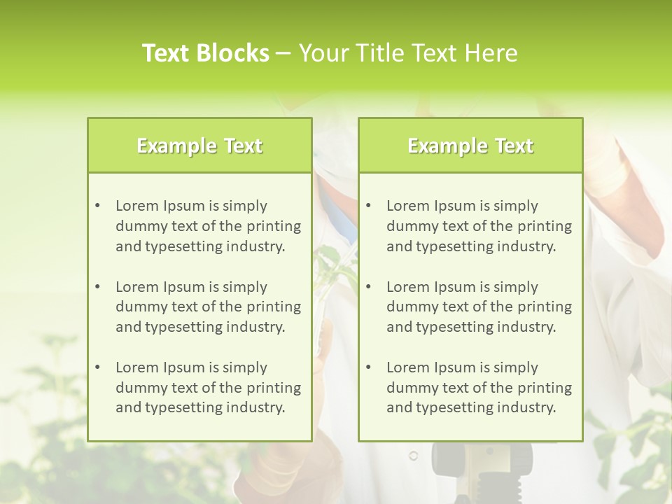 Food Scientific Exam PowerPoint Template