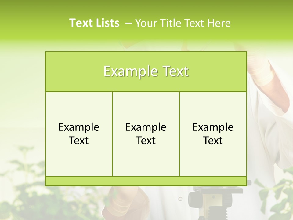 Food Scientific Exam PowerPoint Template