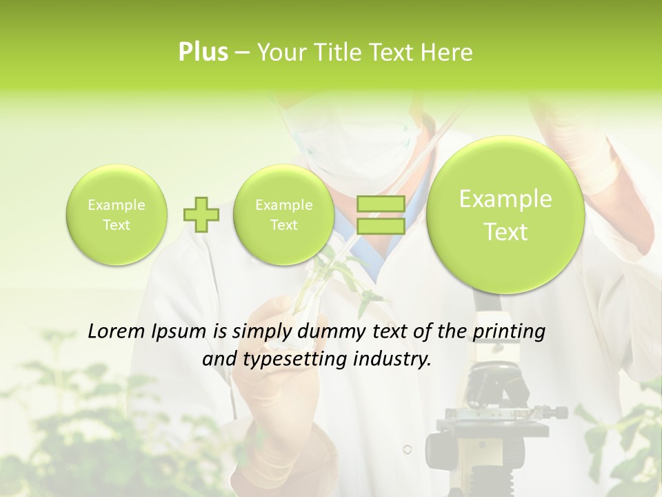 Food Scientific Exam PowerPoint Template