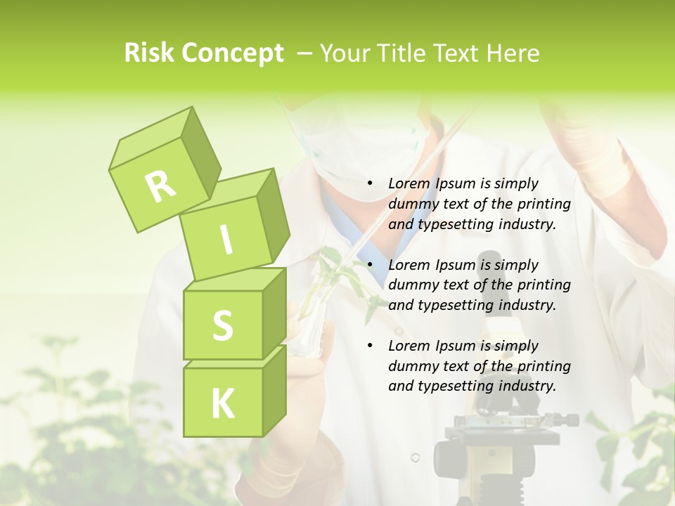 Food Scientific Exam PowerPoint Template