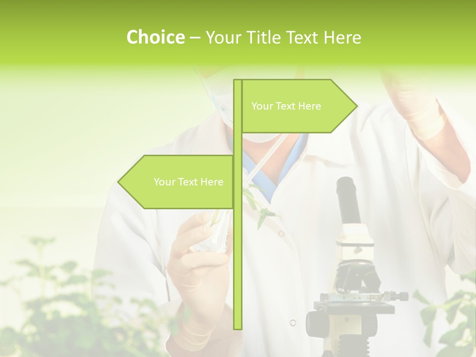 Food Scientific Exam PowerPoint Template
