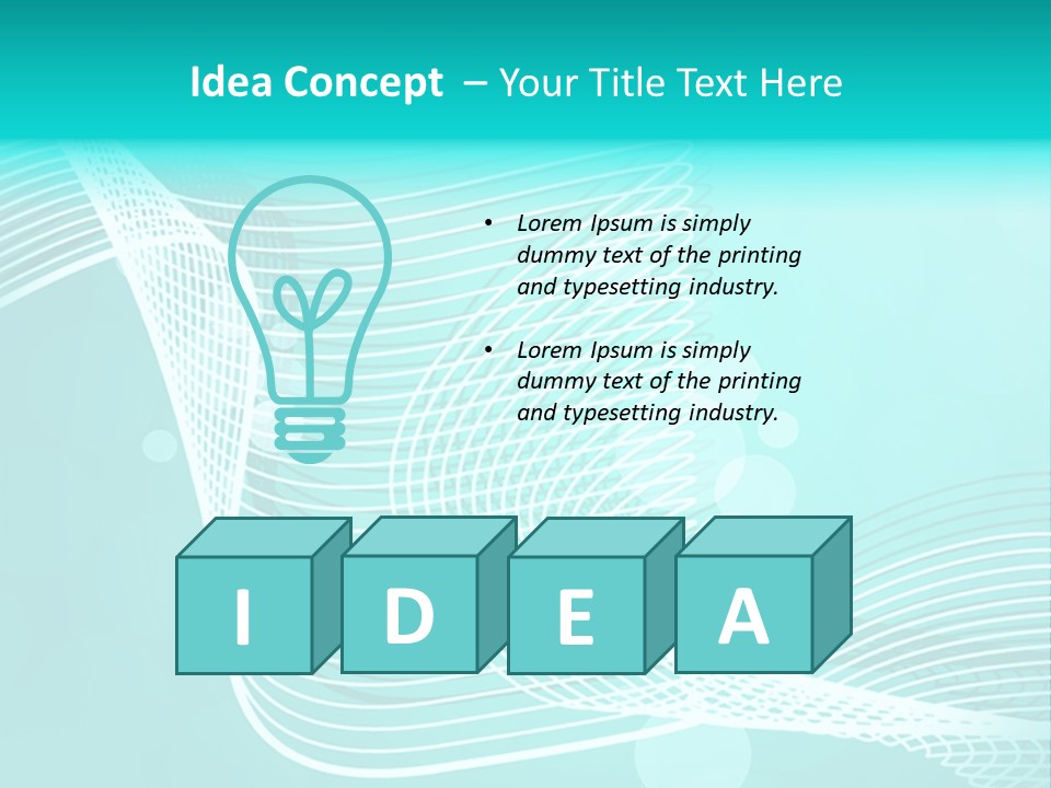 Image Vector Business PowerPoint Template