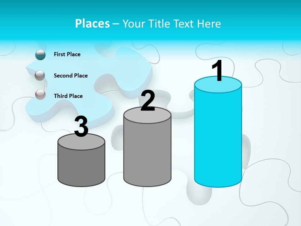 Symbol Assemble Brain PowerPoint Template