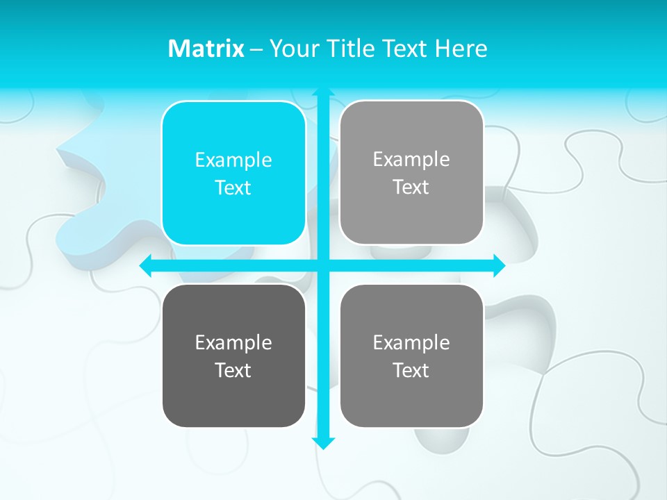 Symbol Assemble Brain PowerPoint Template
