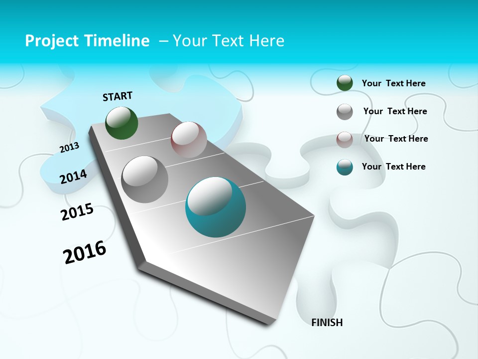 Symbol Assemble Brain PowerPoint Template