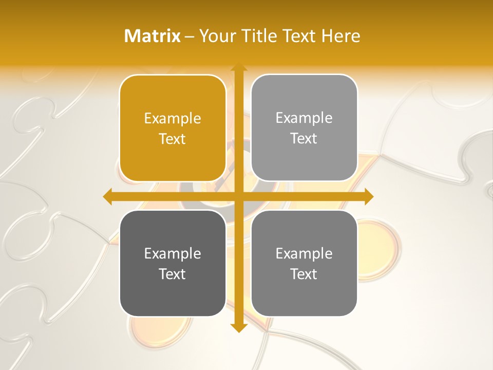 Reflexion Part Solves PowerPoint Template