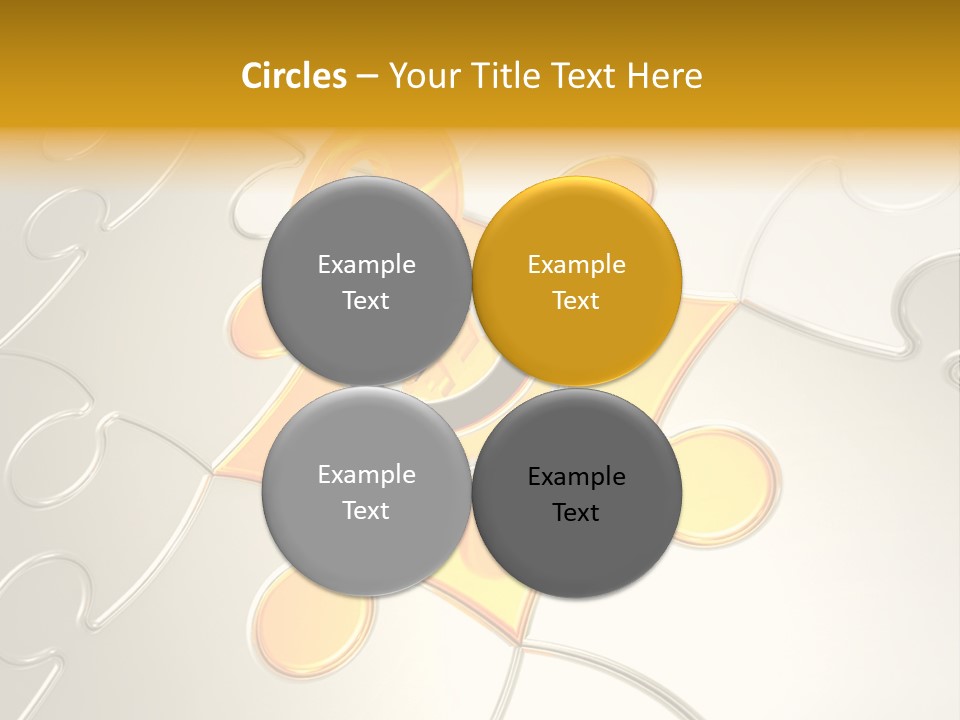 Reflexion Part Solves PowerPoint Template