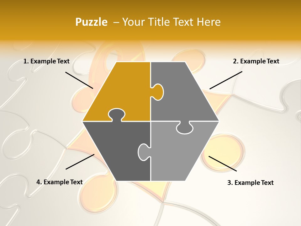 Reflexion Part Solves PowerPoint Template