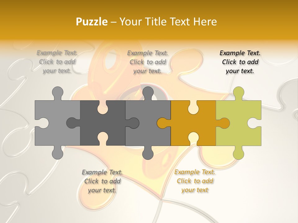 Reflexion Part Solves PowerPoint Template