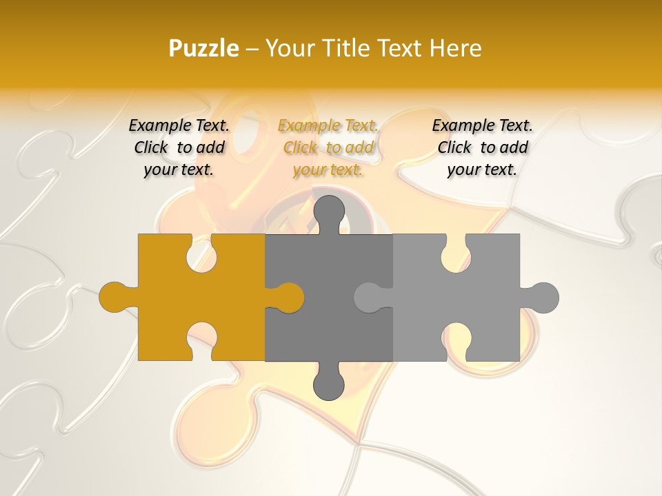 Reflexion Part Solves PowerPoint Template