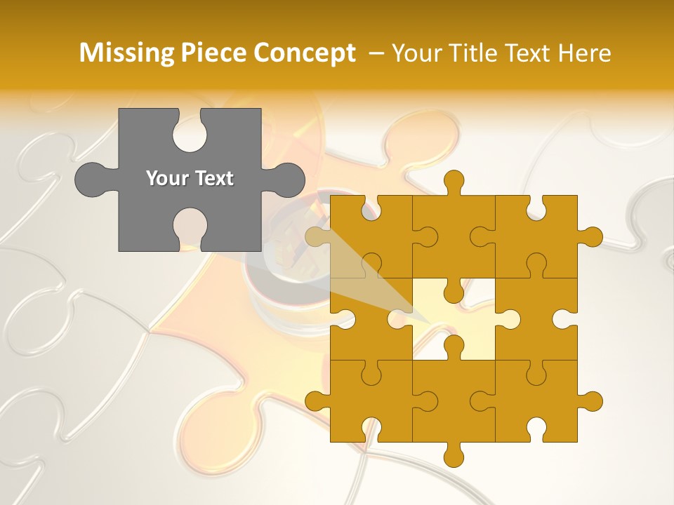 Reflexion Part Solves PowerPoint Template