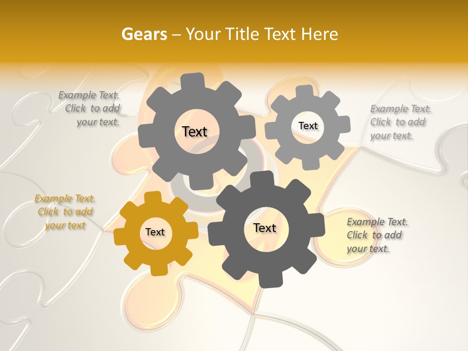 Reflexion Part Solves PowerPoint Template