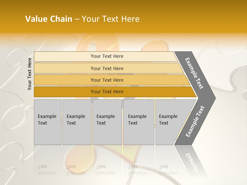 Reflexion Part Solves PowerPoint Template