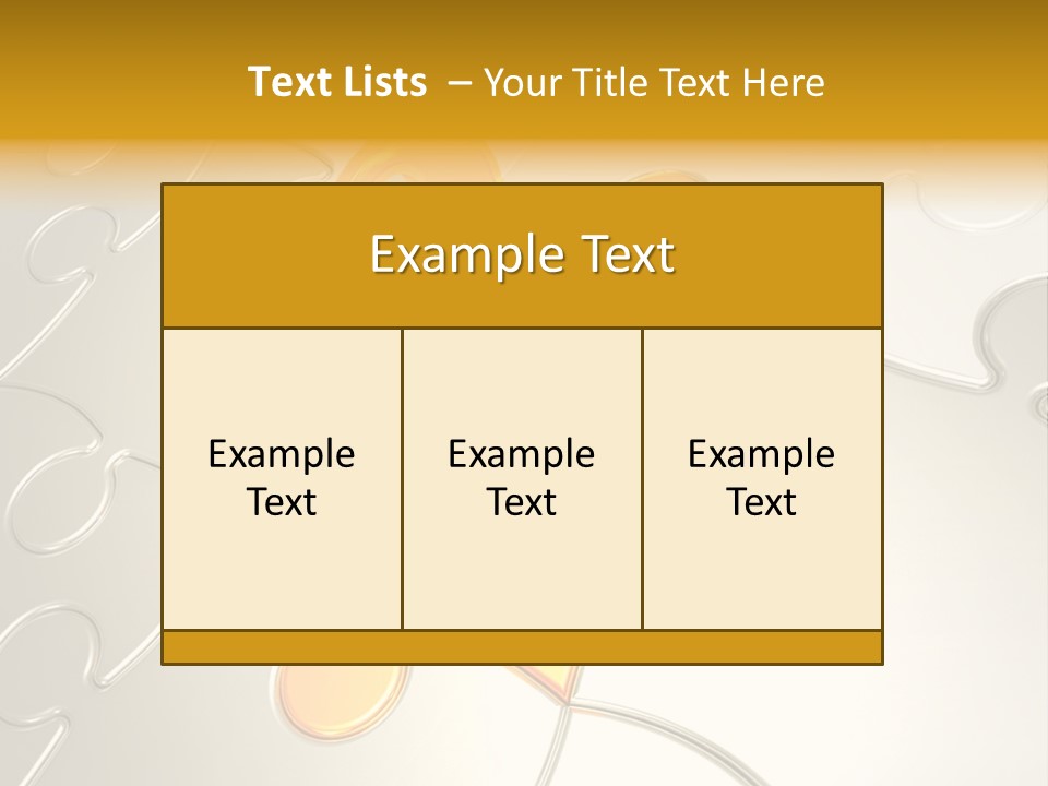Reflexion Part Solves PowerPoint Template