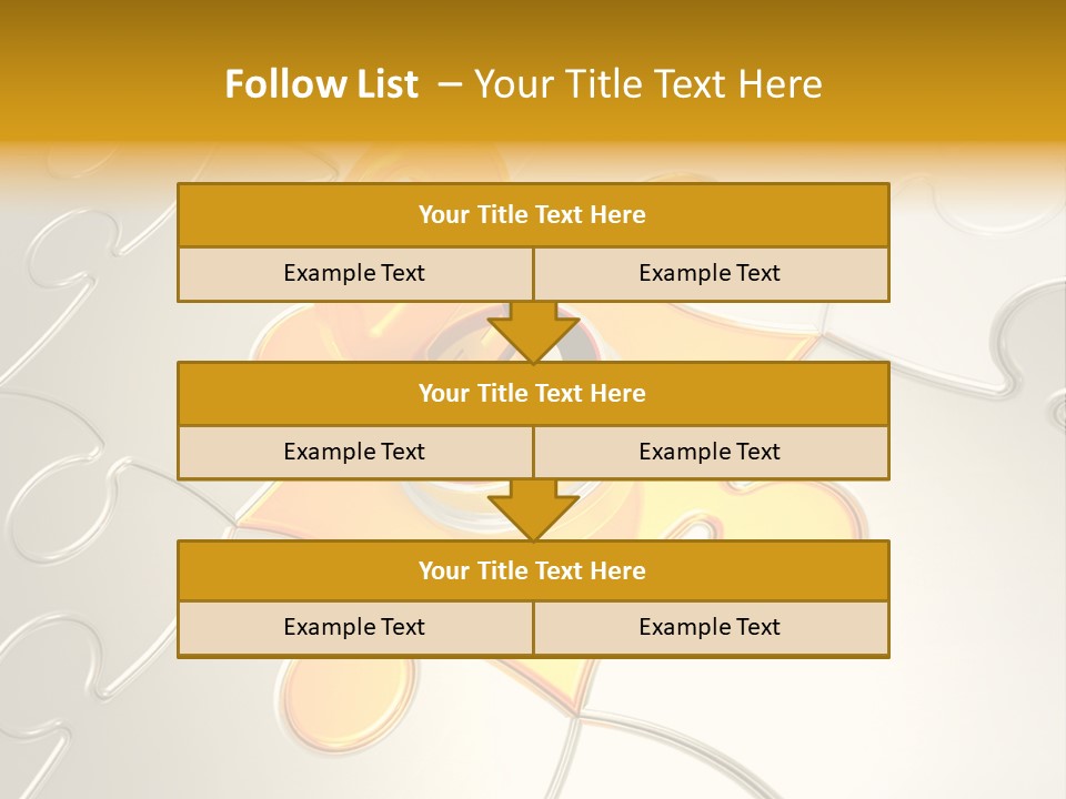 Reflexion Part Solves PowerPoint Template