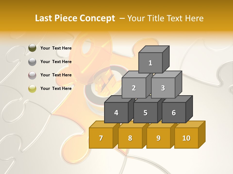 Reflexion Part Solves PowerPoint Template