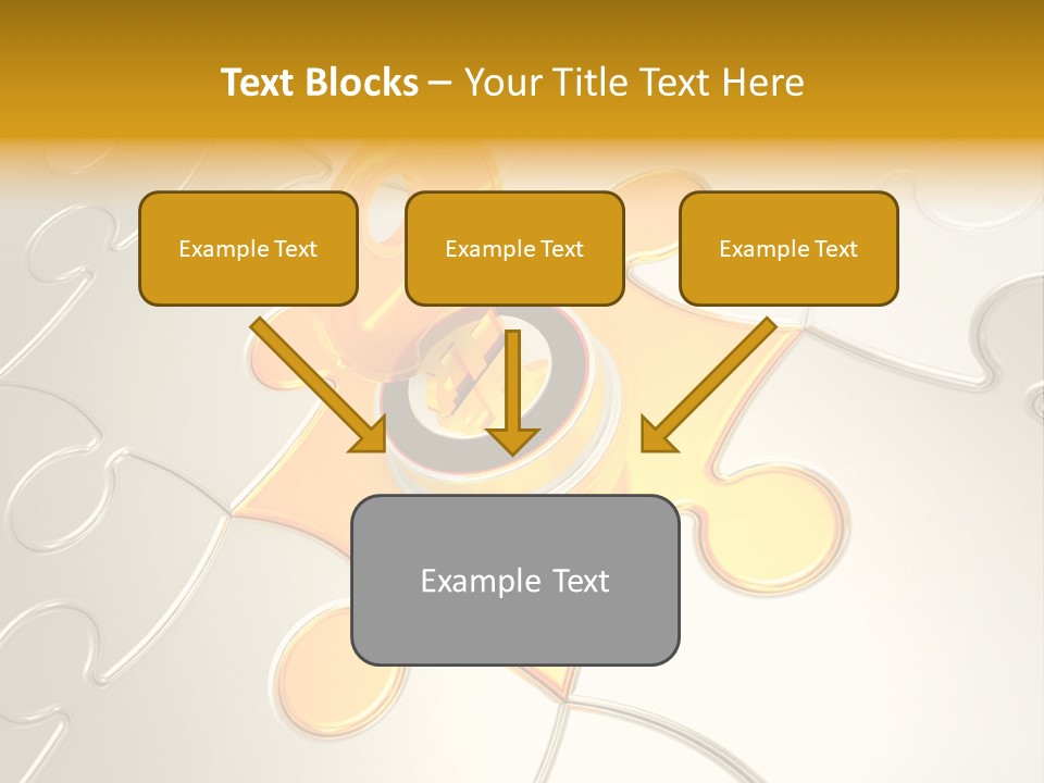 Reflexion Part Solves PowerPoint Template