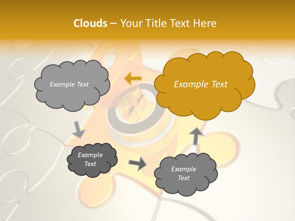 Reflexion Part Solves PowerPoint Template