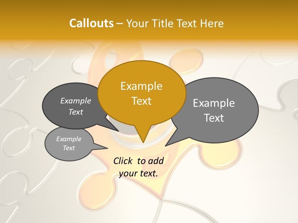 Reflexion Part Solves PowerPoint Template