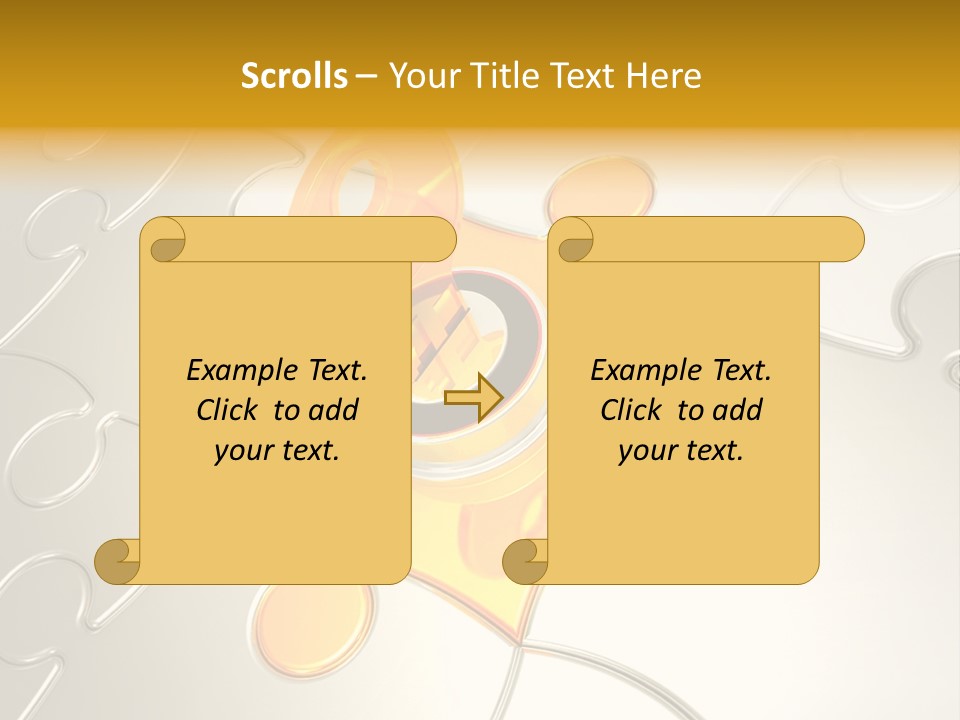 Reflexion Part Solves PowerPoint Template