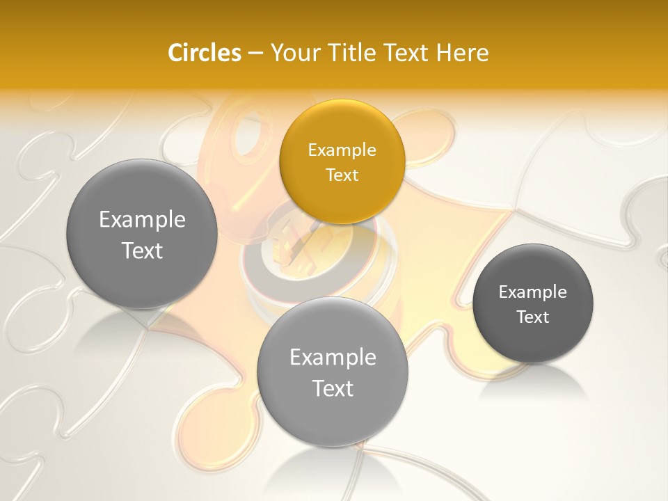 Reflexion Part Solves PowerPoint Template