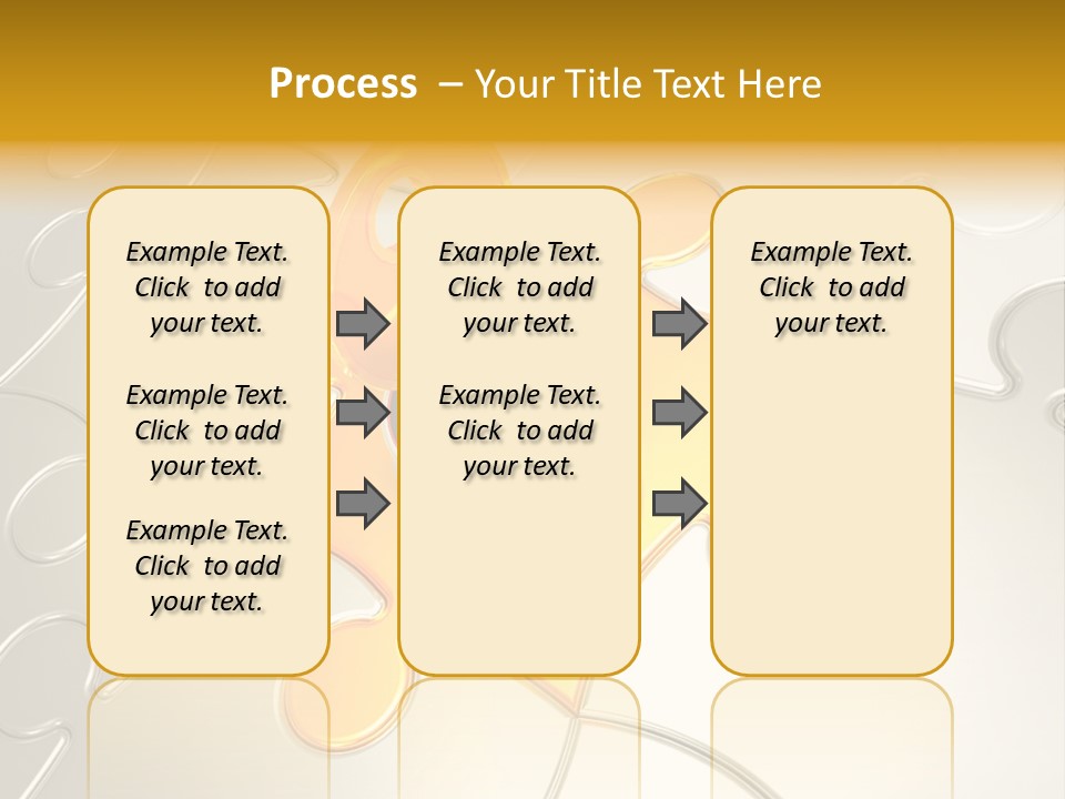 Reflexion Part Solves PowerPoint Template