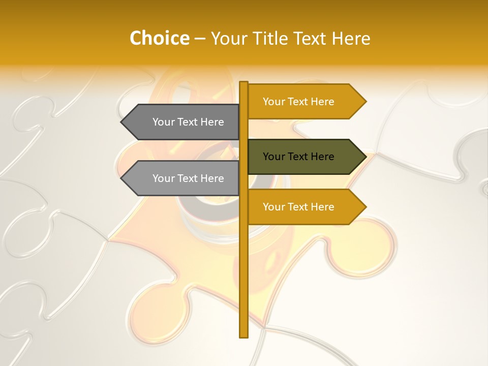 Reflexion Part Solves PowerPoint Template