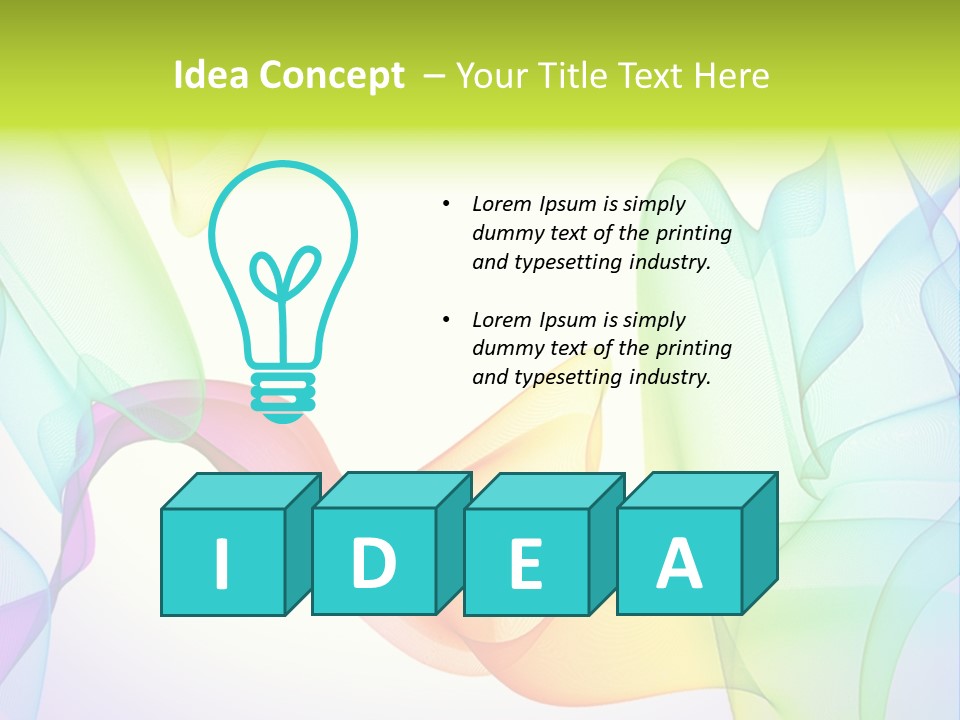 Abstraction Fade Modern PowerPoint Template