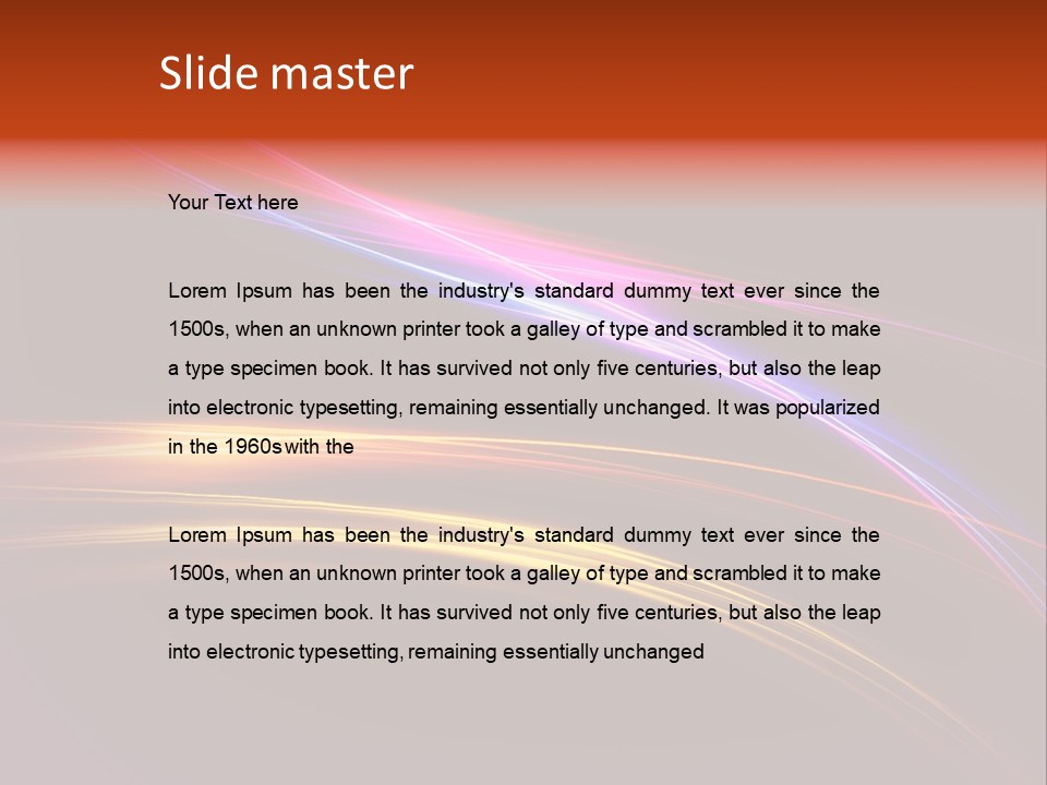 Motion Texture Creative PowerPoint Template