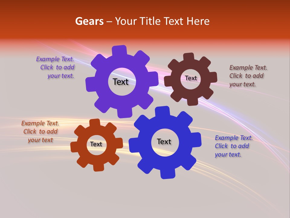 Motion Texture Creative PowerPoint Template