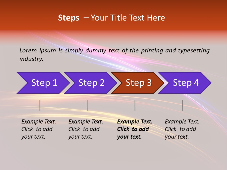 Motion Texture Creative PowerPoint Template