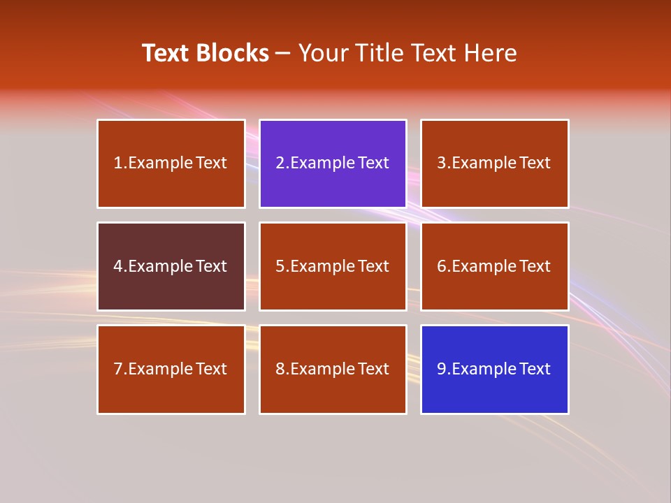 Motion Texture Creative PowerPoint Template