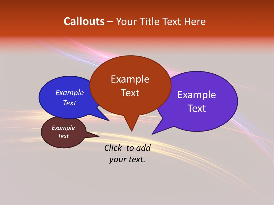Motion Texture Creative PowerPoint Template