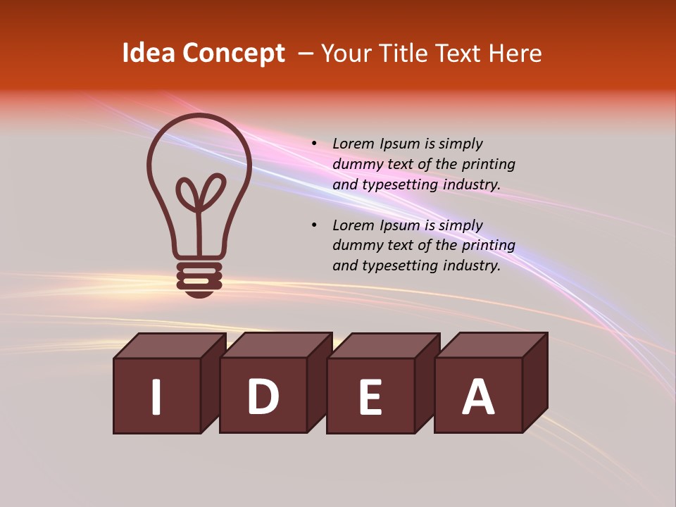 Motion Texture Creative PowerPoint Template