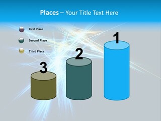 Neon Bright Lines PowerPoint Template