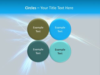 Neon Bright Lines PowerPoint Template