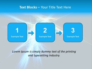 Neon Bright Lines PowerPoint Template