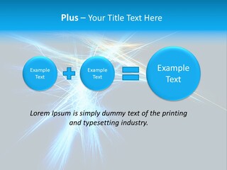 Neon Bright Lines PowerPoint Template