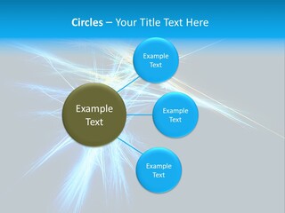 Neon Bright Lines PowerPoint Template