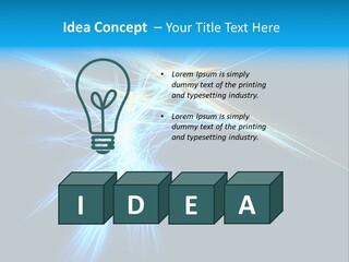 Neon Bright Lines PowerPoint Template