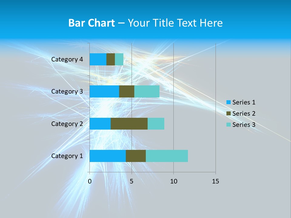 Neon Bright Lines PowerPoint Template