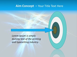 Neon Bright Lines PowerPoint Template